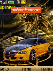 Car animated theme screenshot