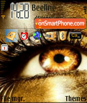 Eye theme screenshot