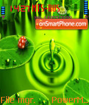 Green tema screenshot