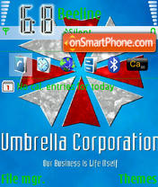 Umbrella es el tema de pantalla
