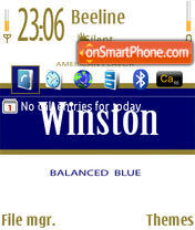 Winston Theme-Screenshot