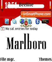 Marlboro 02 theme screenshot