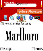 Marlboro 02 tema screenshot