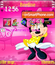 Mini Mouse S60v3 es el tema de pantalla