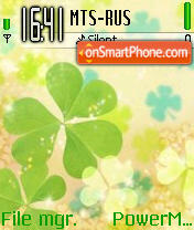 Clover tema screenshot