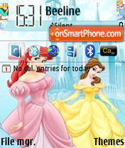 Disney Princess 01 theme screenshot