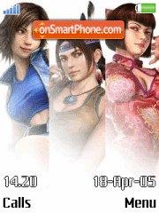 Скриншот темы Tekken 6 Girls