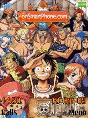 Capture d'écran Luffy And His Nakama thème