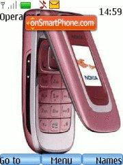 Capture d'écran Nokia 6131 thème