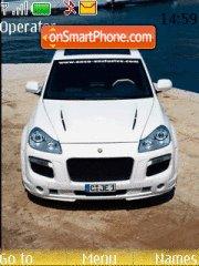 Porsche Cayenne tema screenshot