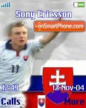 Slovakia Football es el tema de pantalla