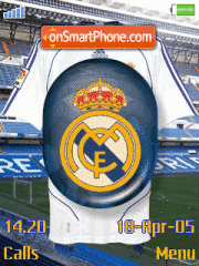 Capture d'écran Real Madrid 2011 thème