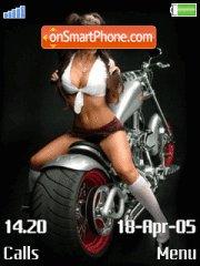 Скриншот темы Chopper Babe