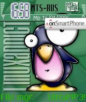 Linux Addict es el tema de pantalla