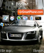 Скриншот темы Audi R8-2