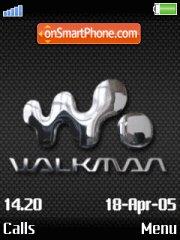 Walkman Silver es el tema de pantalla