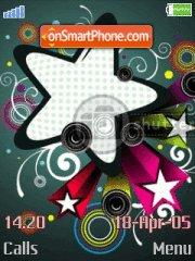 Colourfull Star tema screenshot