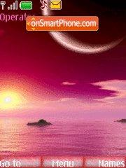 Sunrise tema screenshot