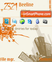 City 05 theme screenshot