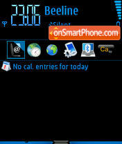 Blackbluev tema screenshot