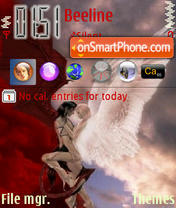 Angel Loving tema screenshot