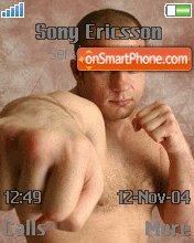 Скриншот темы Fedor Emelianenko