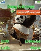 Скриншот темы Kung Fu Panda 03