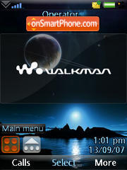 Silent Night tema screenshot