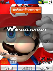 Capture d'écran Super Mario 03 thème