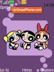 Скриншот темы Powerpuff Girls