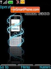 Nokia 6300 01 es el tema de pantalla