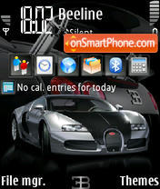 Veyron Pursang tema screenshot