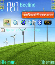 Ecologic Animated tema screenshot