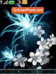 Abstract flowers tema screenshot