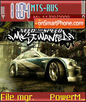 Nfs 3d v2 es el tema de pantalla