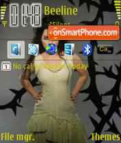 Ame Lee tema screenshot