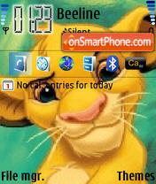 Lion King theme screenshot