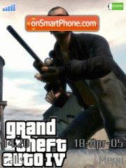 GTA IV theme screenshot