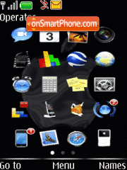 Capture d'écran Animated Iphone thème