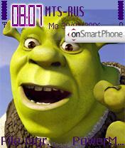 Shrek tema screenshot