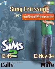 Скриншот темы Sims 2