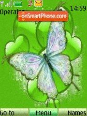 Butterfly Green es el tema de pantalla