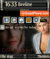 Dreamgirl 01 theme screenshot