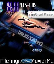 FMustang tema screenshot