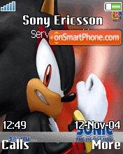 Shadow The Hedgehog 02 tema screenshot