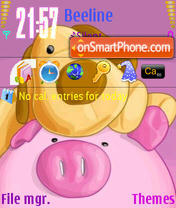 Скриншот темы Pig