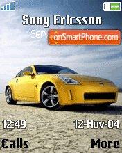 Nissan 350z theme screenshot