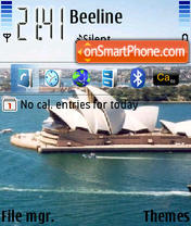 Sydney Opera House tema screenshot