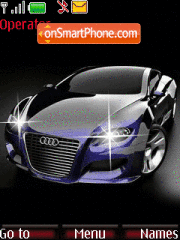 Audi animated es el tema de pantalla