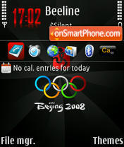 Beijing 2008 02 Theme-Screenshot